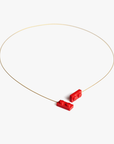 Brick Heart Necklace