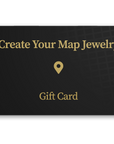 Map Jewelry Gift Card