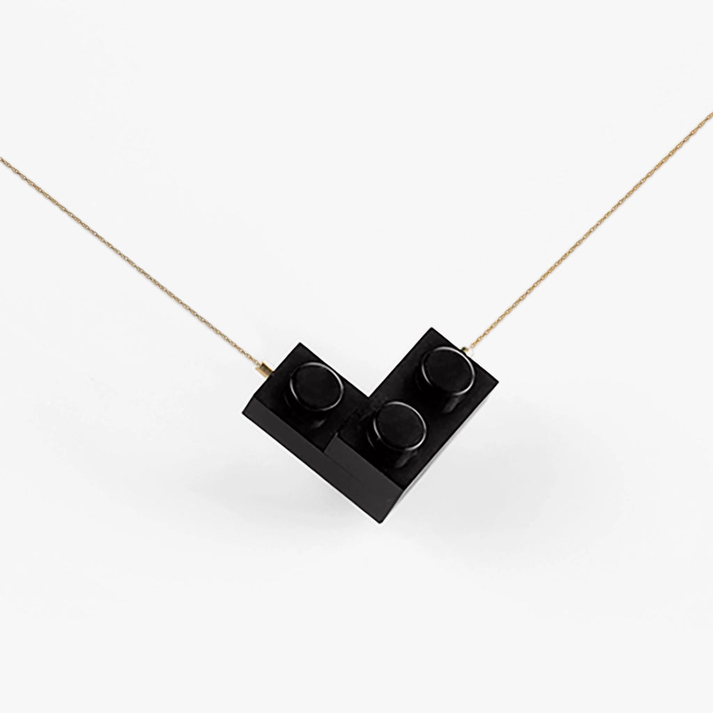 Brick Heart Necklace