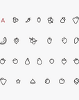 FRUIT INITIAL CHARM