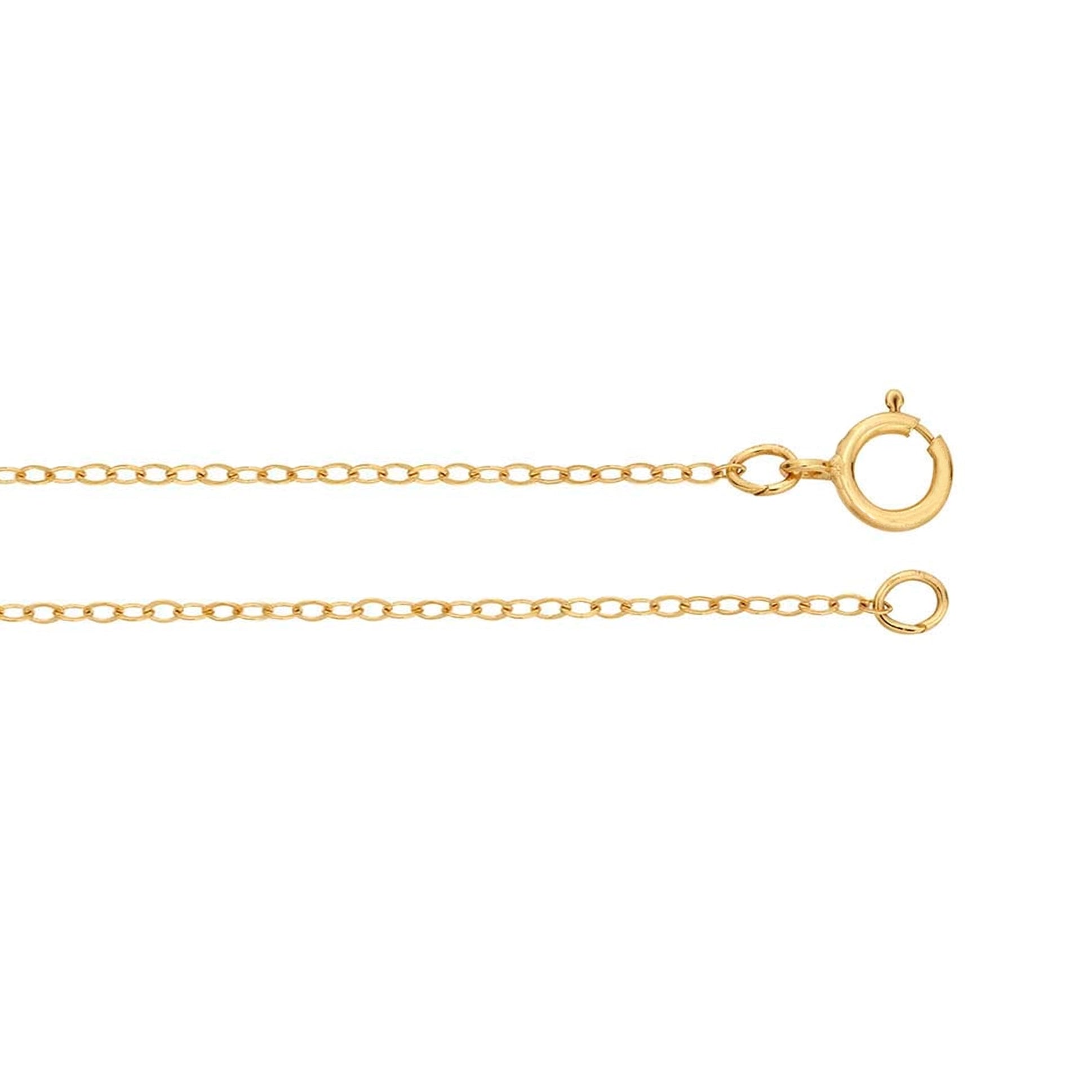 Gold-Filled Oval Rolo Chain