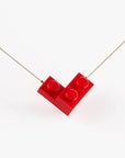 Brick Heart Necklace