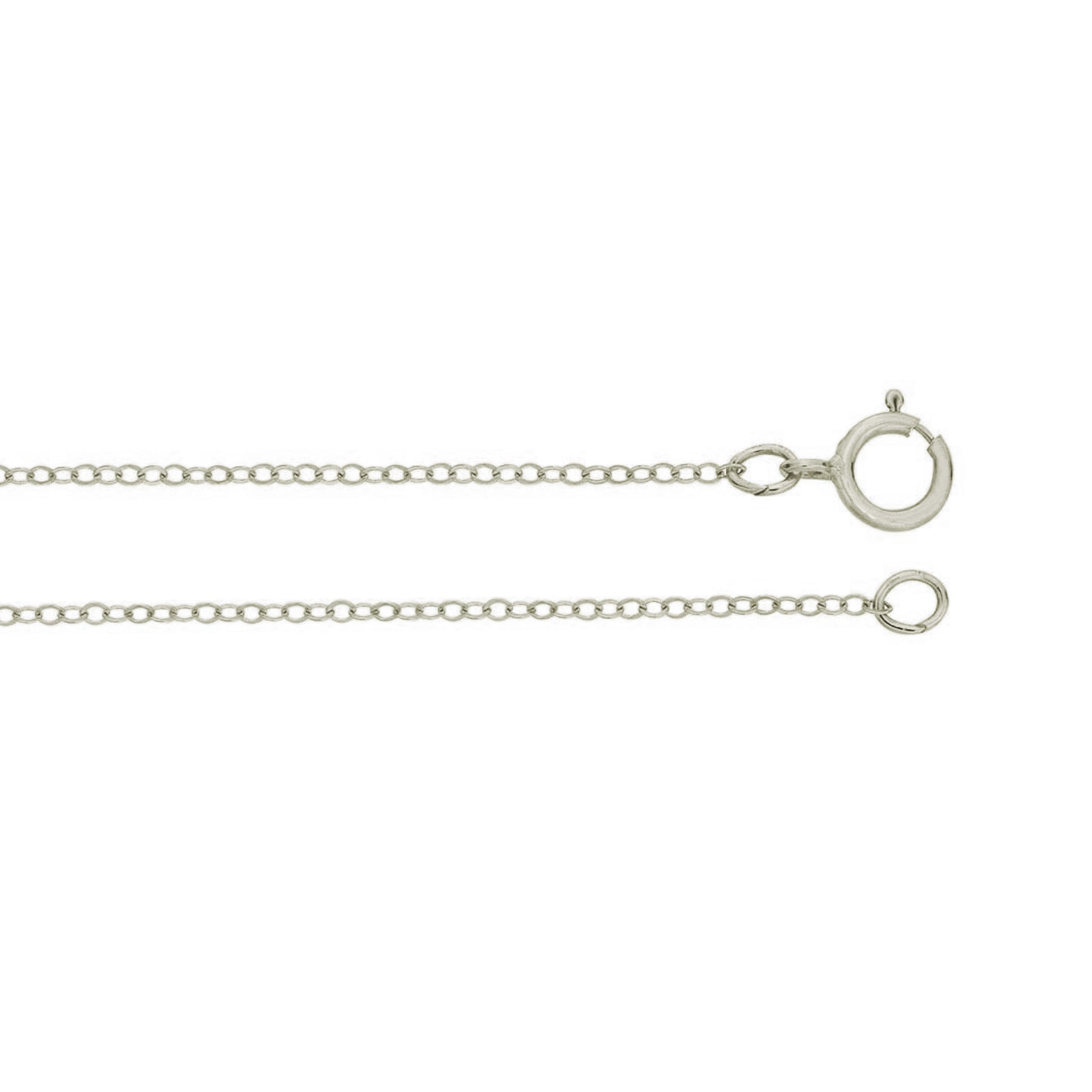 Sterling Silver Round Rolo Chain