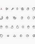FRUIT INITIAL CHARM