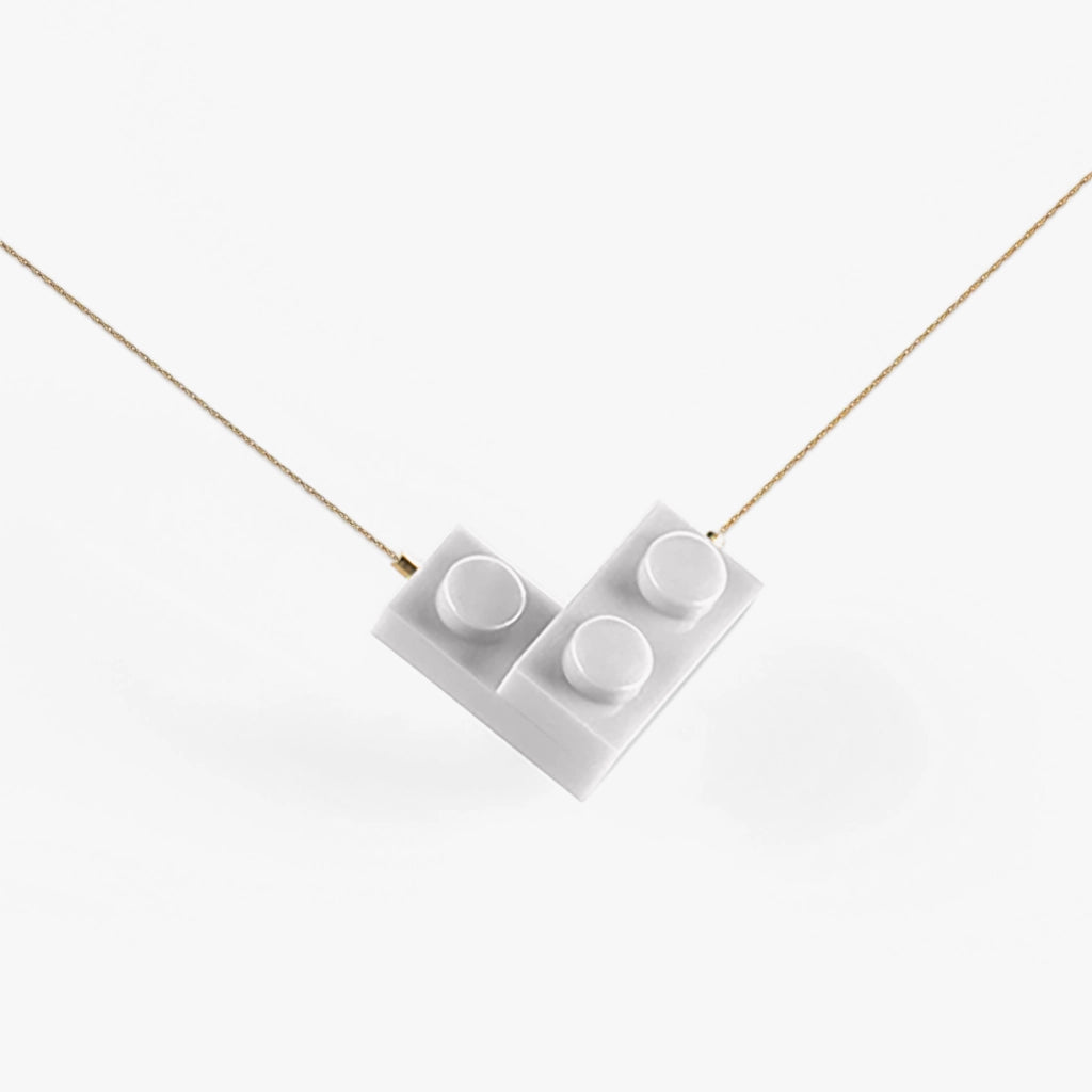 Brick Heart Necklace